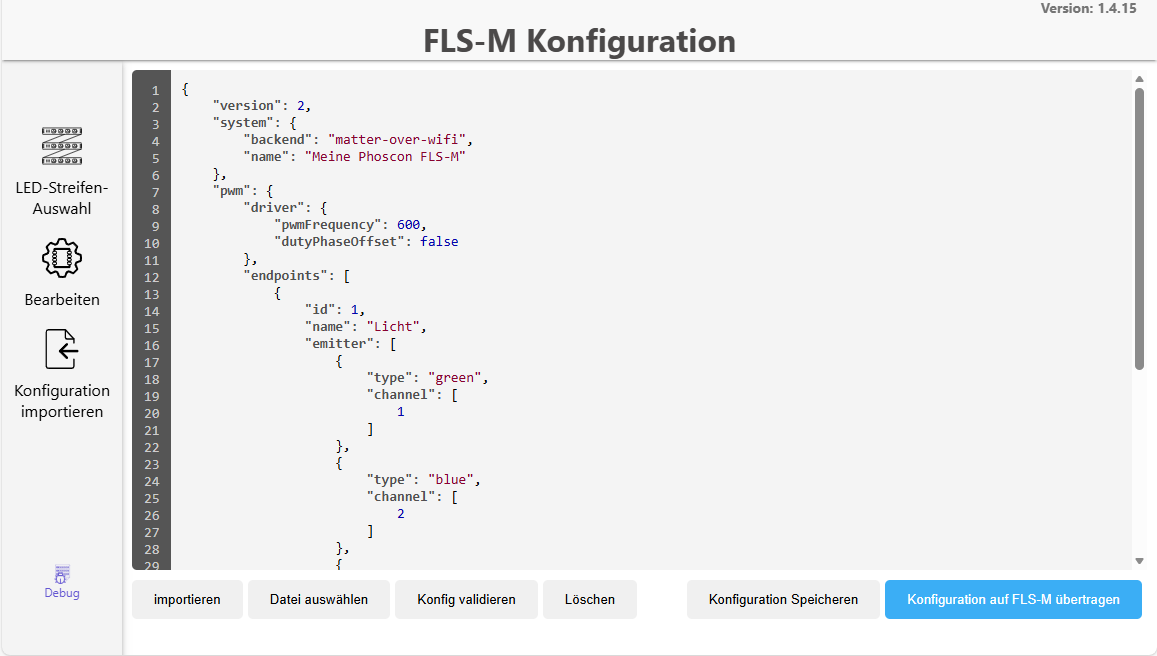Config-Builder Debug