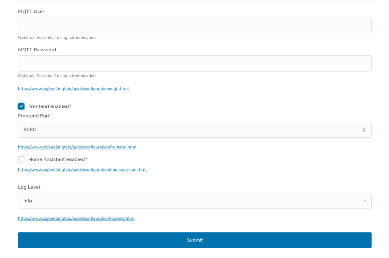 Activer l’interface d’intégration de ConBee III